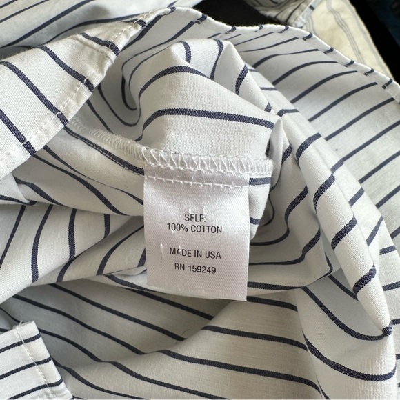 TWP Striped Goodbye Earl Button Down Shirt - Picture 4 of 5